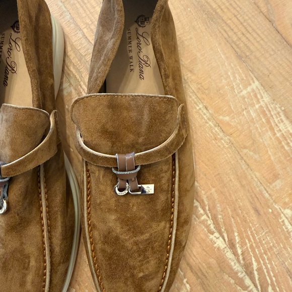 Authentic New Loro Piana Summer Charms Walk Loafer Suede - Picture 4 of 10